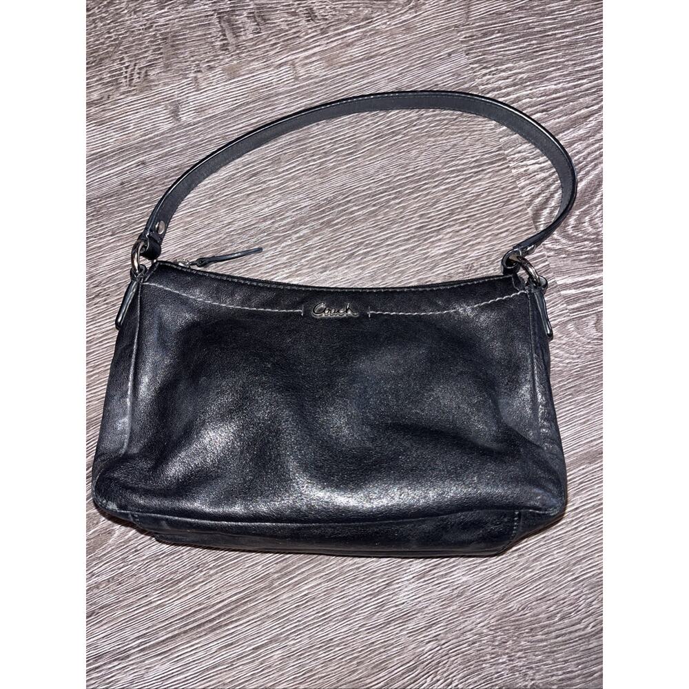 Holy Grail! Vintage Black Leather Coach Purse
